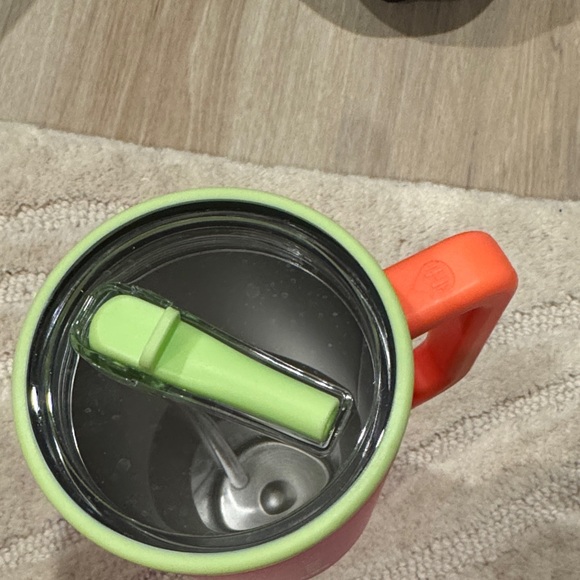 HydroJug Pink with Orange Handle - Picture 2 of 3